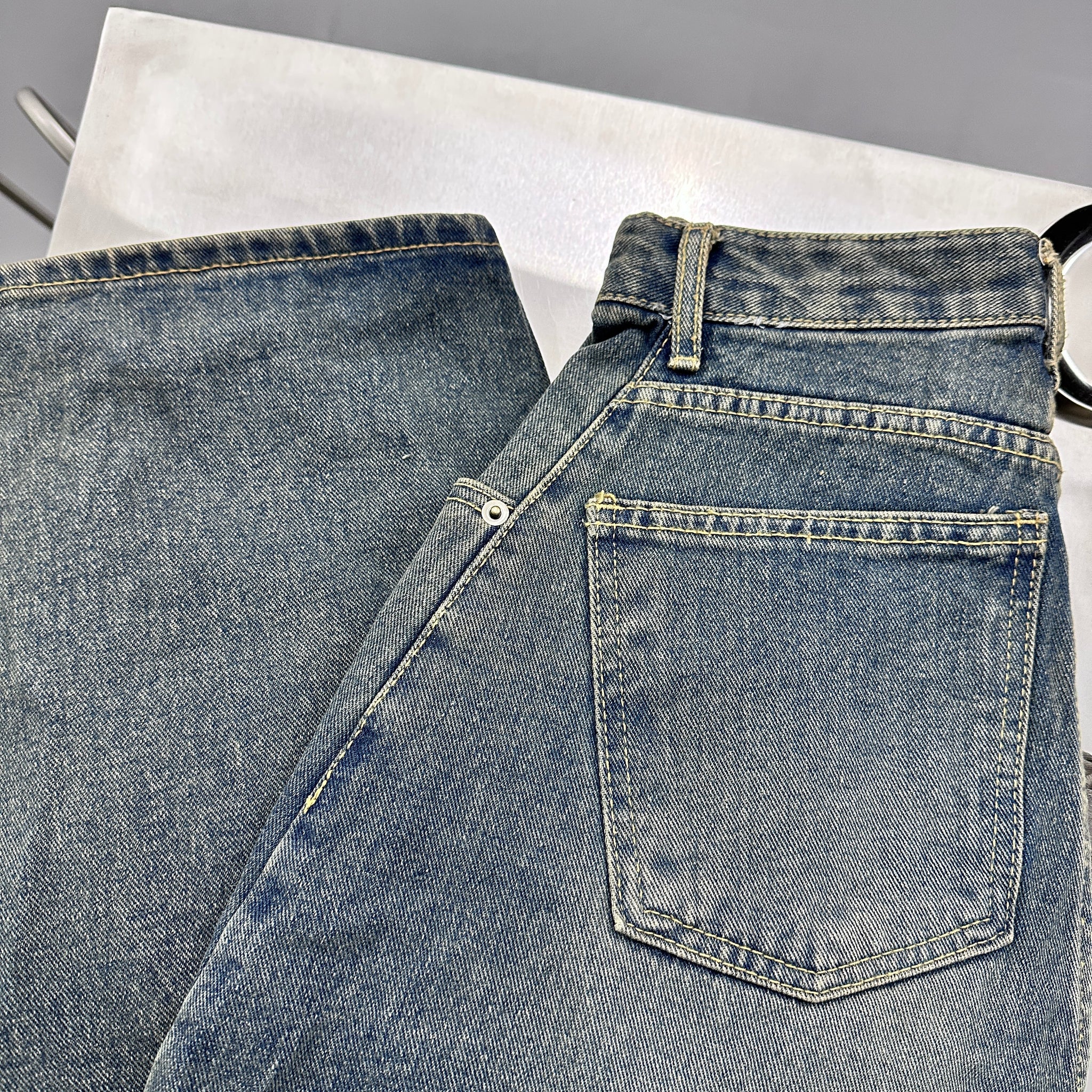 [BEST] VINTAGE BALLOON DENIM PANTS/ 2色