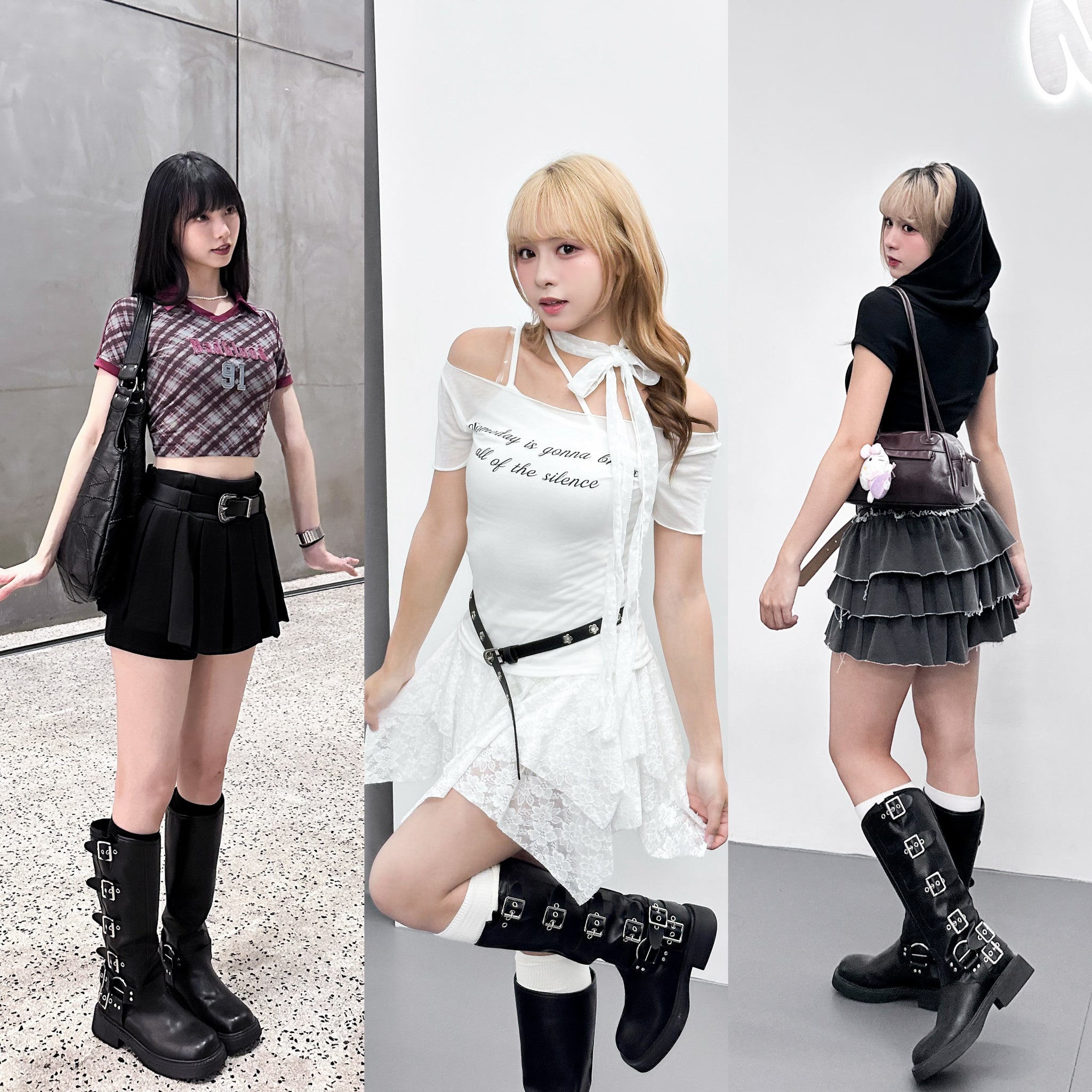 [BEST] 365DAYS高質軟底舒適度滿分BUCKLE LEATHER BOOTS/ 1色