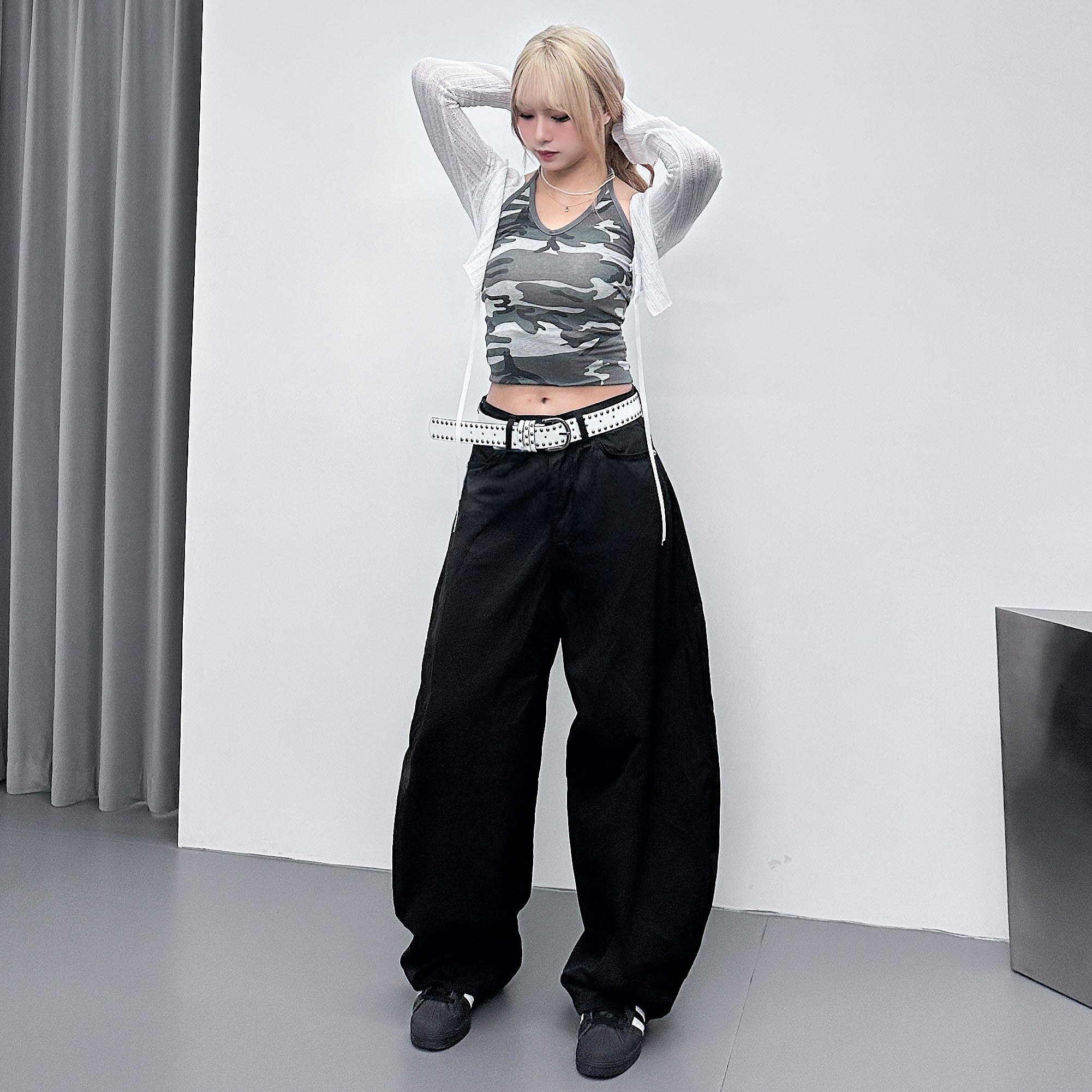 [可調節腰圍] BEST尼龍混棉! 超輕薄SCIMITAR PANTS/ 2色