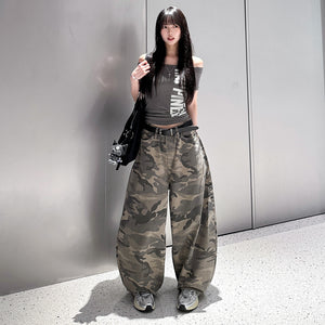 DOECHII EXTRA WIDE CAMOUFLAGE PANTS/ 1色