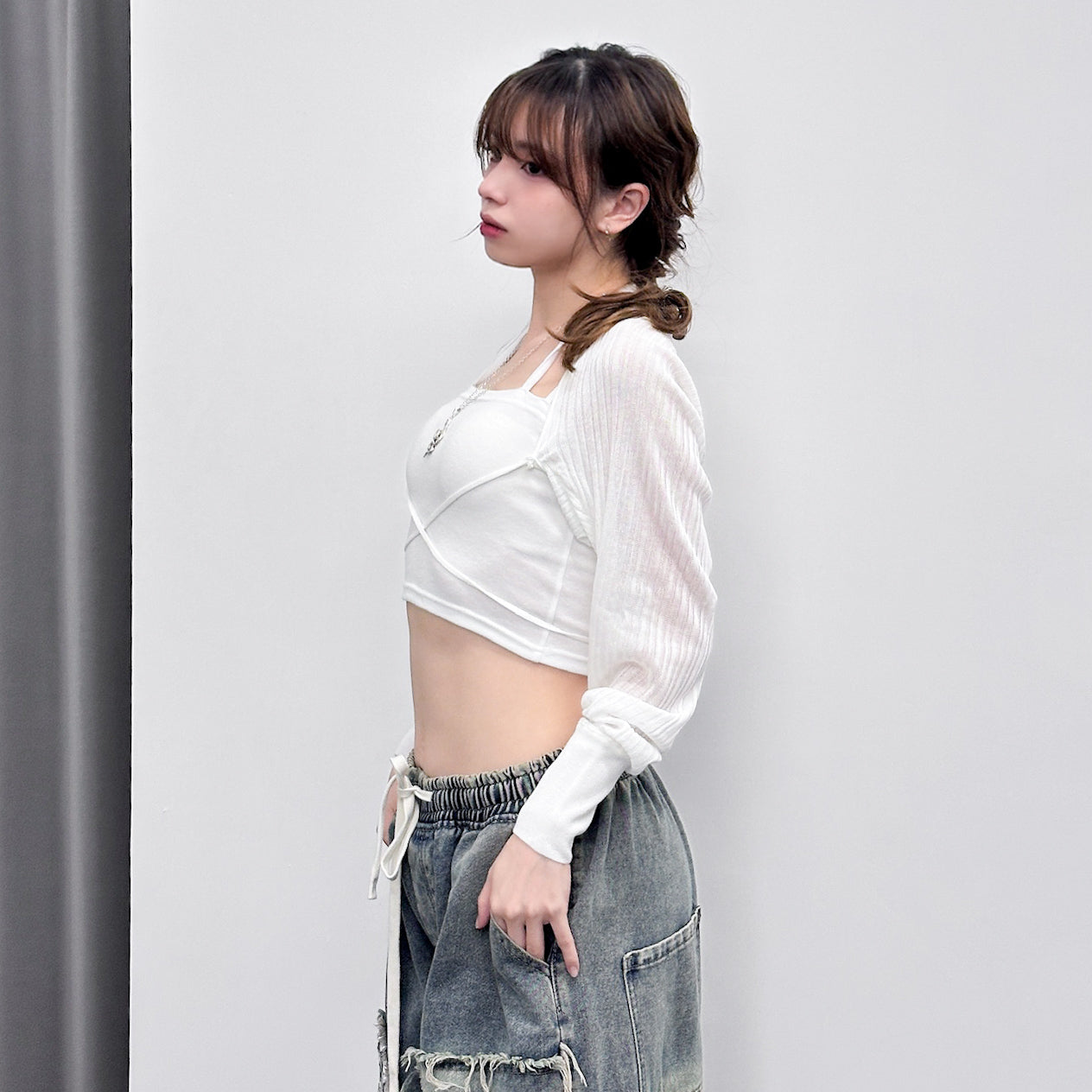 [SUMMER防曬必備] BOLERO CARDIGAN/ 2色