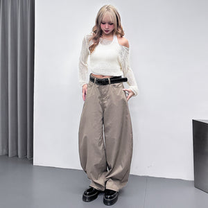 [可調節腰圍] BEST尼龍混棉! 超輕薄SCIMITAR PANTS/ 2色