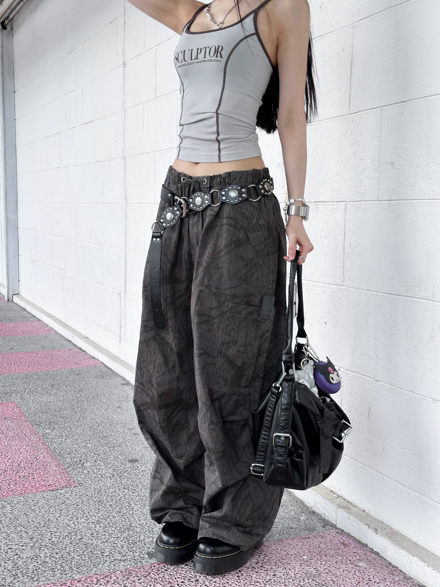MAPLE LEAF CARGO PANTS/ 1色