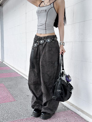 MAPLE LEAF CARGO PANTS/ 1色