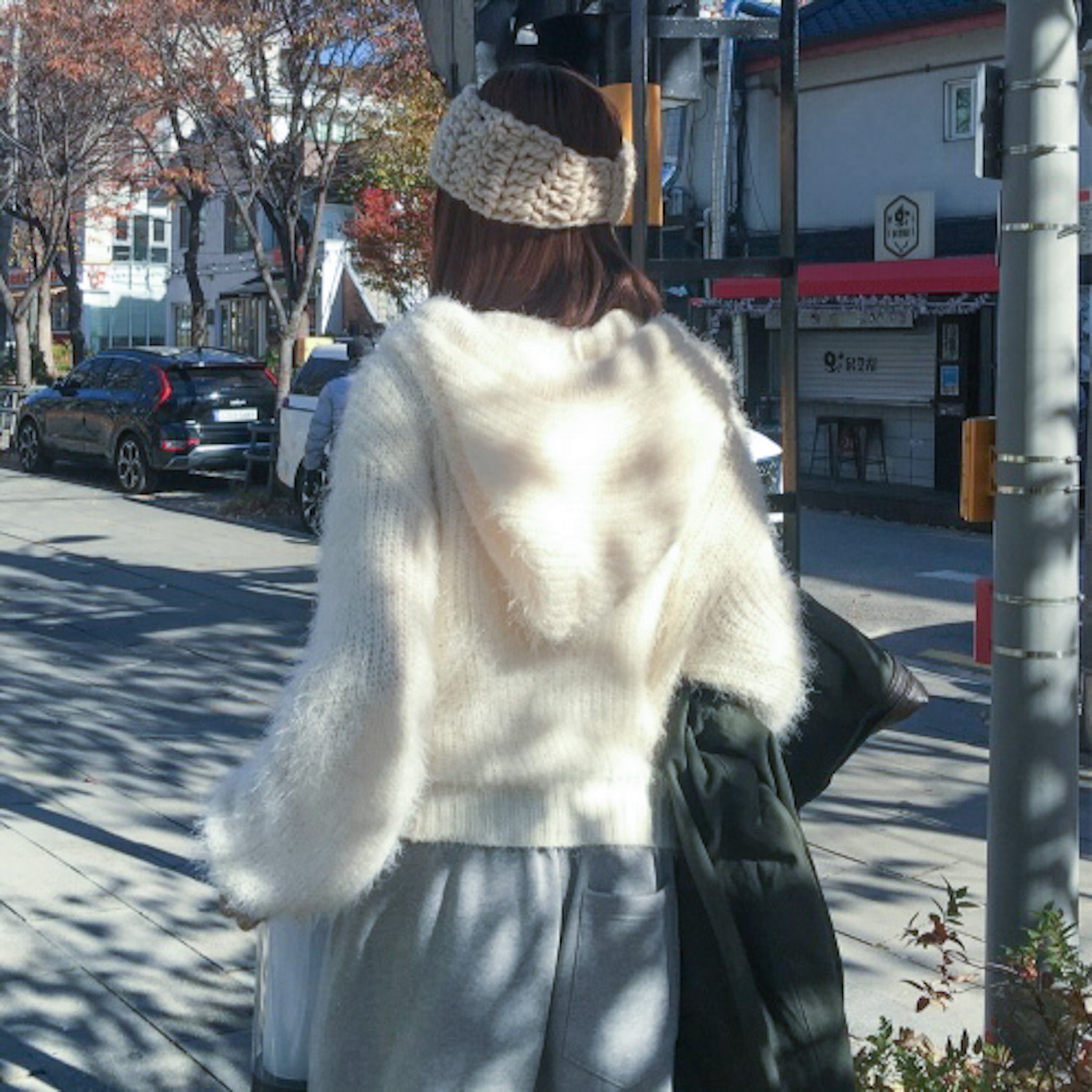 [有帽款] 超溫柔松針絨FLUFFY HOODED KNIT CARDIGAN/ 3色