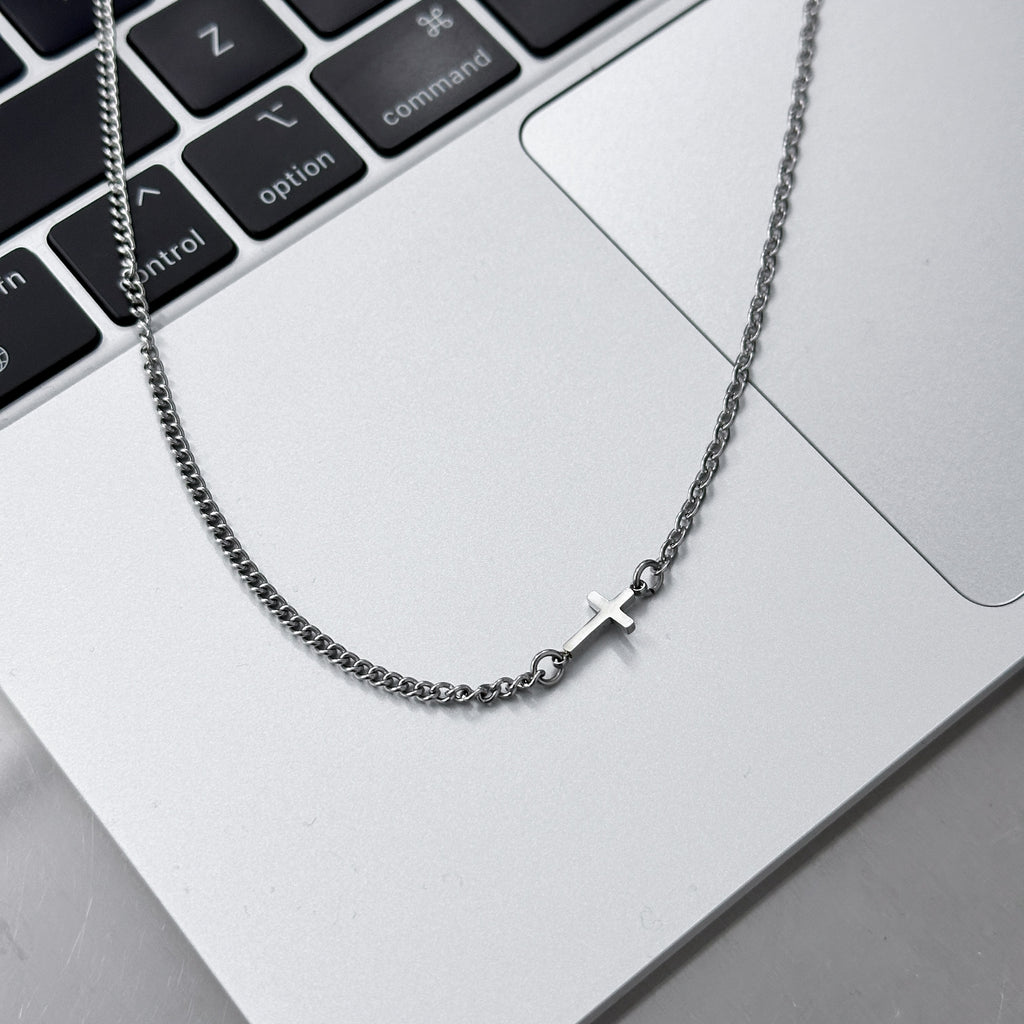 [醫療鋼] CROSS NECKLACE/ 1色