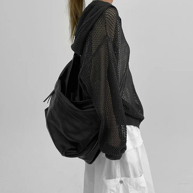 [UNISEX] NOSSAM CROSS LEATHER BAG/ 1色