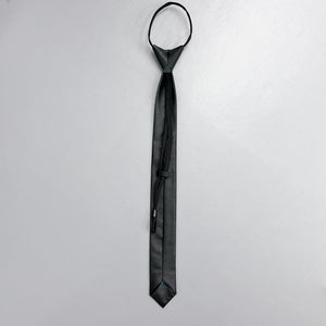 [UNISEX] 自動式LEATHER TIE