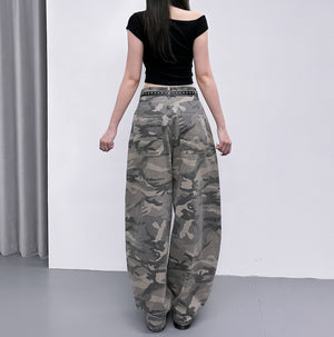 DOECHII EXTRA WIDE CAMOUFLAGE PANTS/ 1色