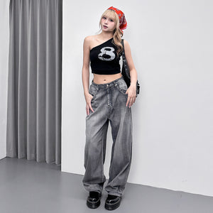 NO.8 ONE-SHOULDER TANK TOP/ 3色