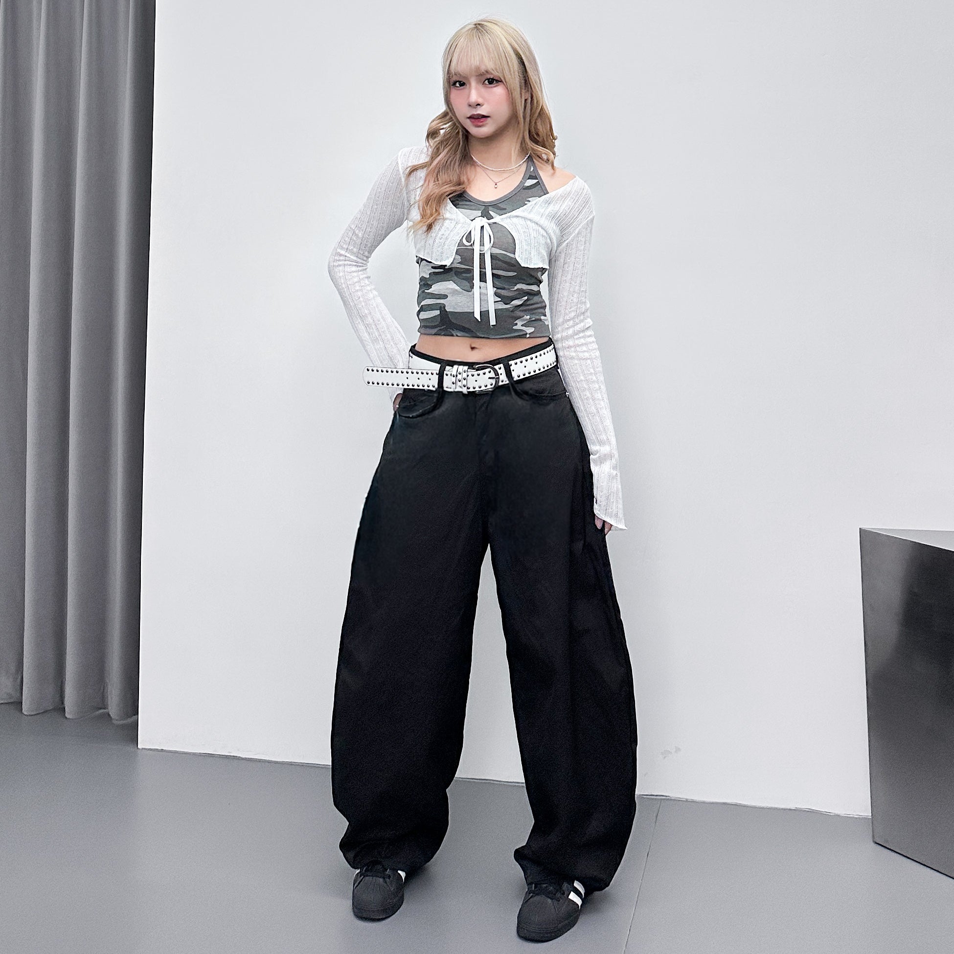 [可調節腰圍] BEST尼龍混棉! 超輕薄SCIMITAR PANTS/ 2色