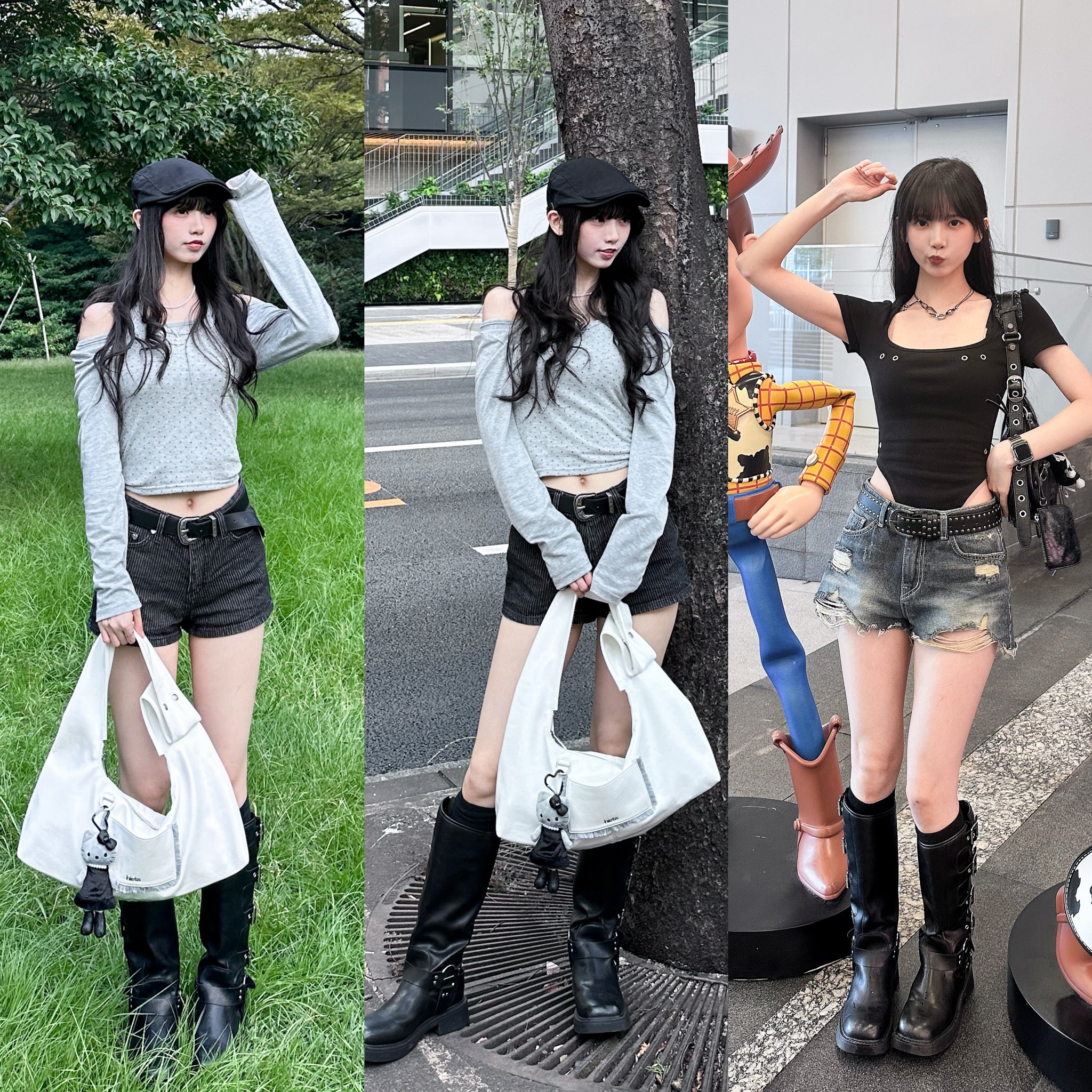 [BEST] 365DAYS高質軟底舒適度滿分BUCKLE LEATHER BOOTS/ 1色