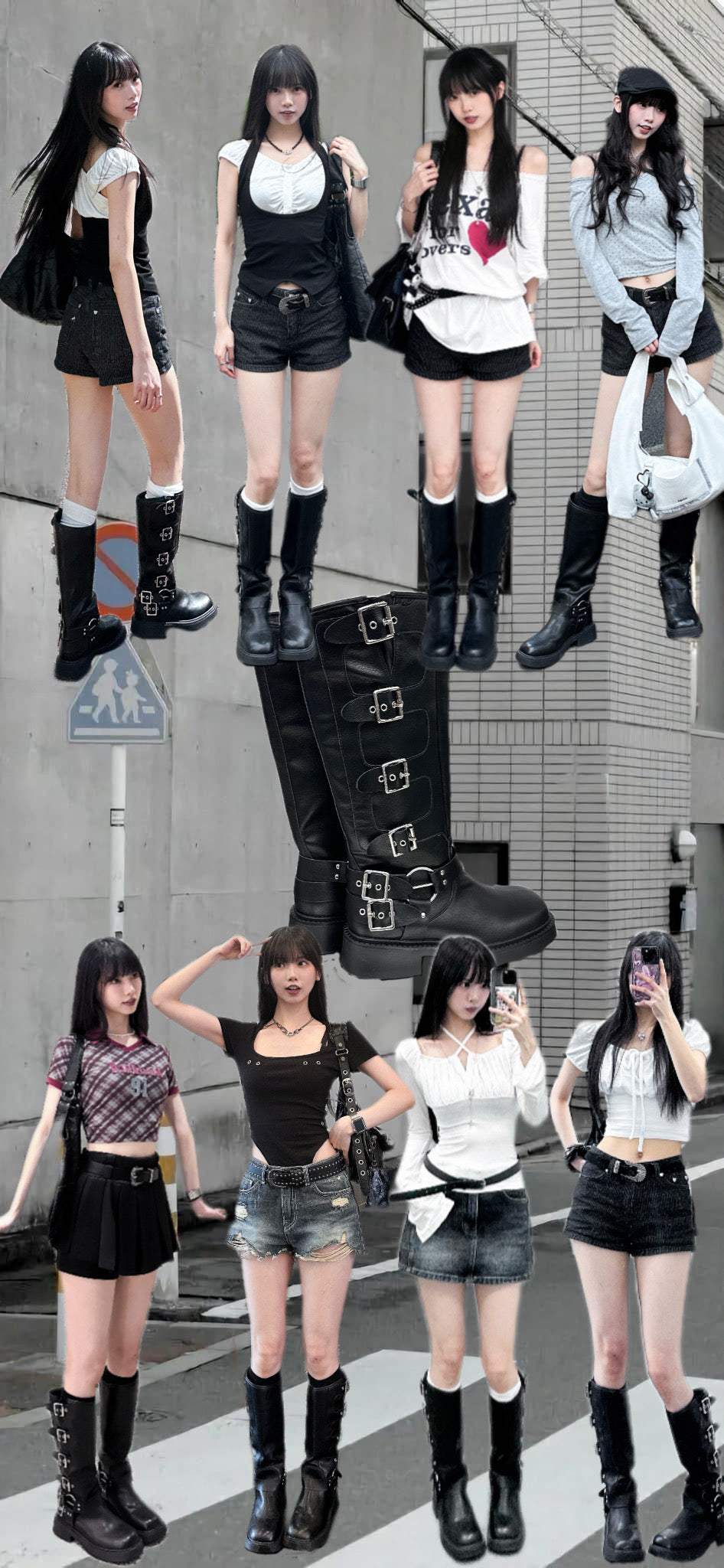 [BEST] 365DAYS高質軟底舒適度滿分BUCKLE LEATHER BOOTS/ 1色