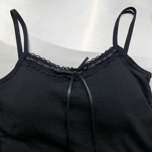 PADDED RIBBON CAMI TOP/ 3色