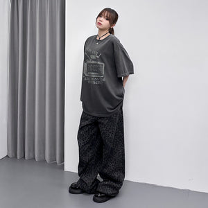 [UNISEX] HOW CAN I SNOOZE OVERSIZE TEE/ 1色