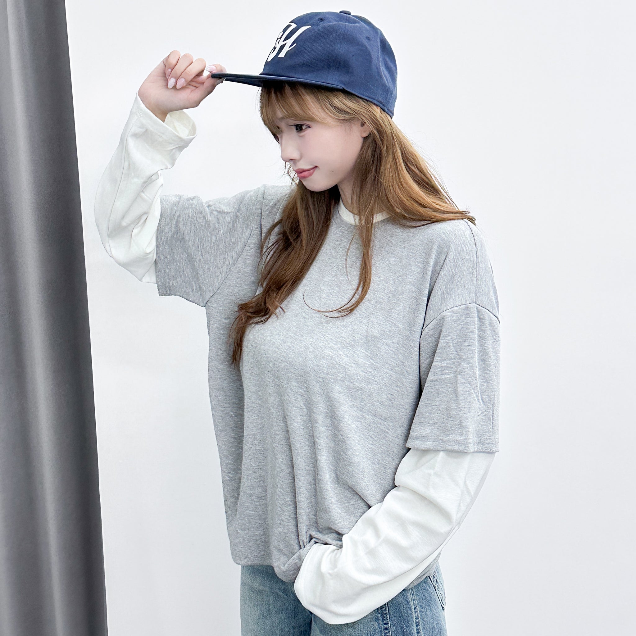 I LOVE LONDON FLAT BRIM CAP/ 2色