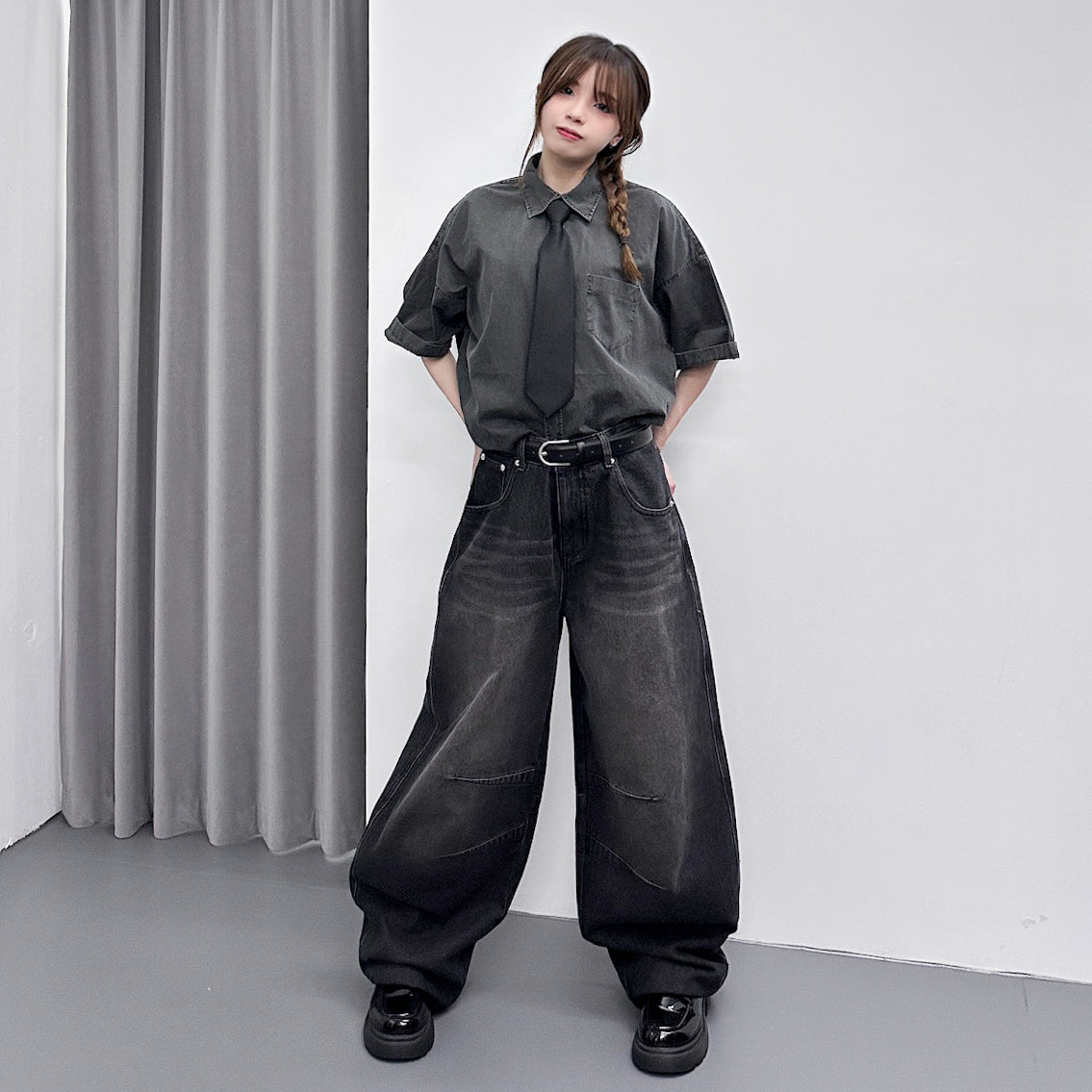 [UNISEX] 自動式BASIC TIE