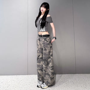 DOECHII EXTRA WIDE CAMOUFLAGE PANTS/ 1色