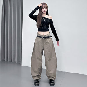 [可調節腰圍] BEST尼龍混棉! 超輕薄SCIMITAR PANTS/ 2色