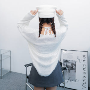[細頭圍OK] Kitten Soft Beanie/ 2色