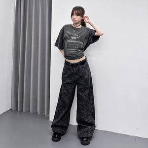 [UNISEX] HOW CAN I SNOOZE OVERSIZE TEE/ 1色
