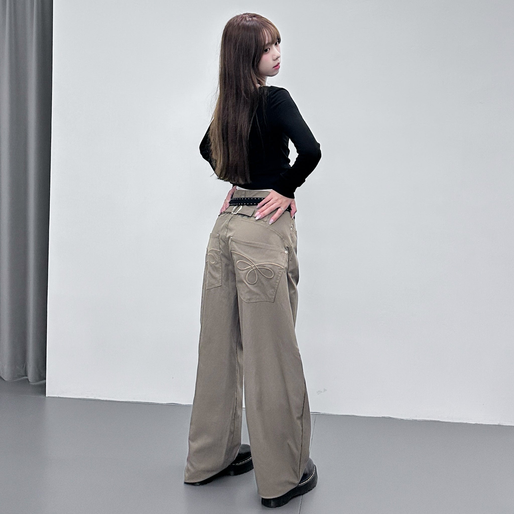 [可調節腰圍] BEST尼龍混棉! 超輕薄SCIMITAR PANTS/ 2色