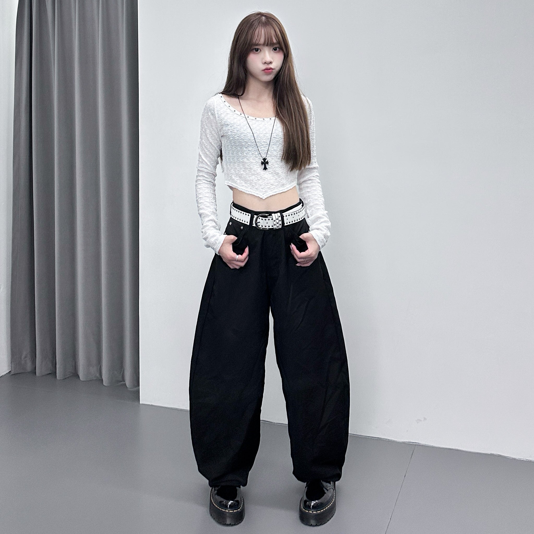 [可調節腰圍] BEST尼龍混棉! 超輕薄SCIMITAR PANTS/ 2色
