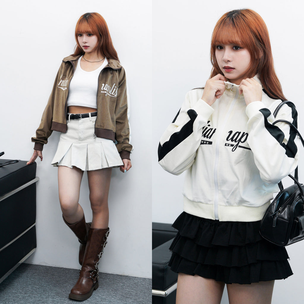 [VINTAGE] 薄款絨面AUTUMN JACKET/ 3色