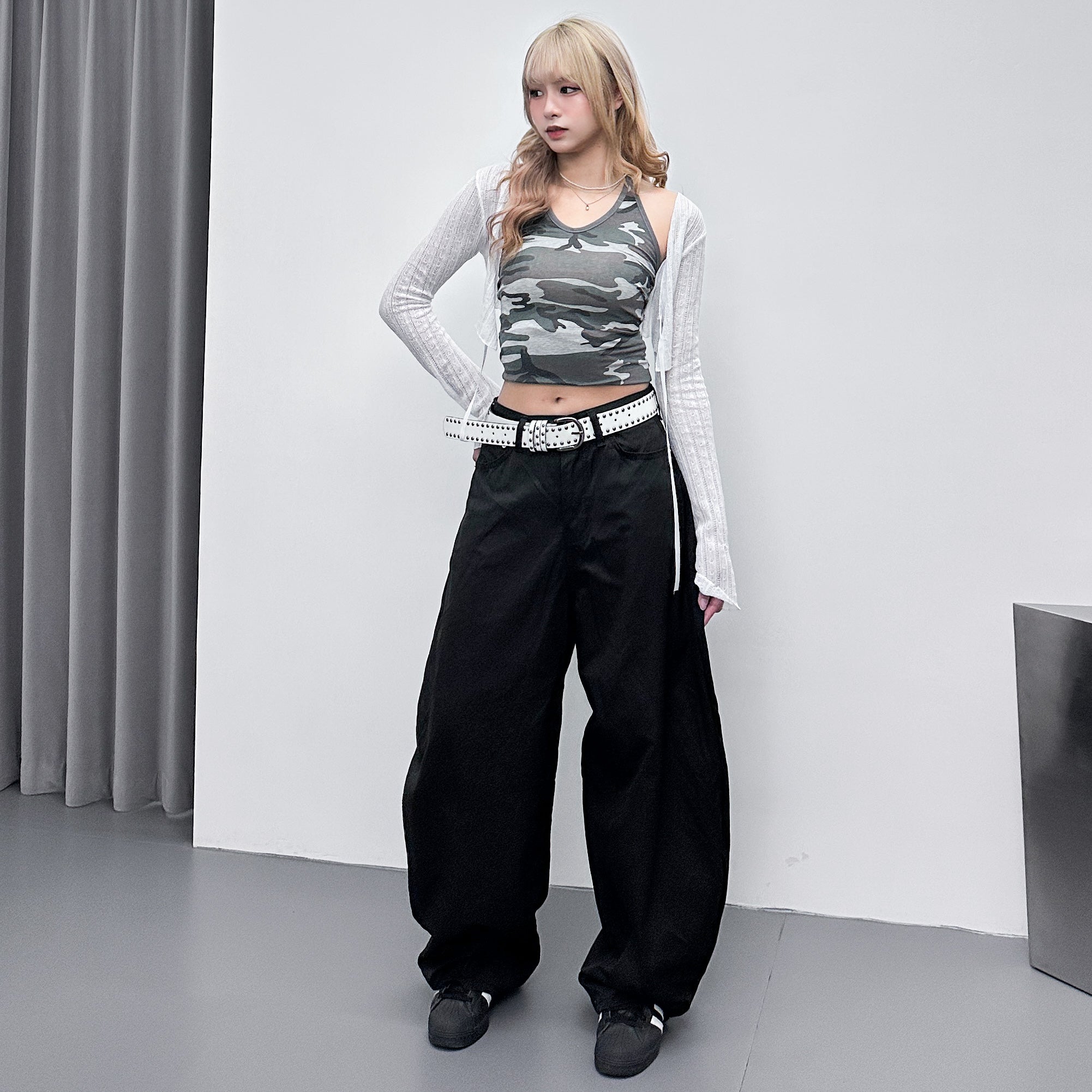 [可調節腰圍] BEST尼龍混棉! 超輕薄SCIMITAR PANTS/ 2色