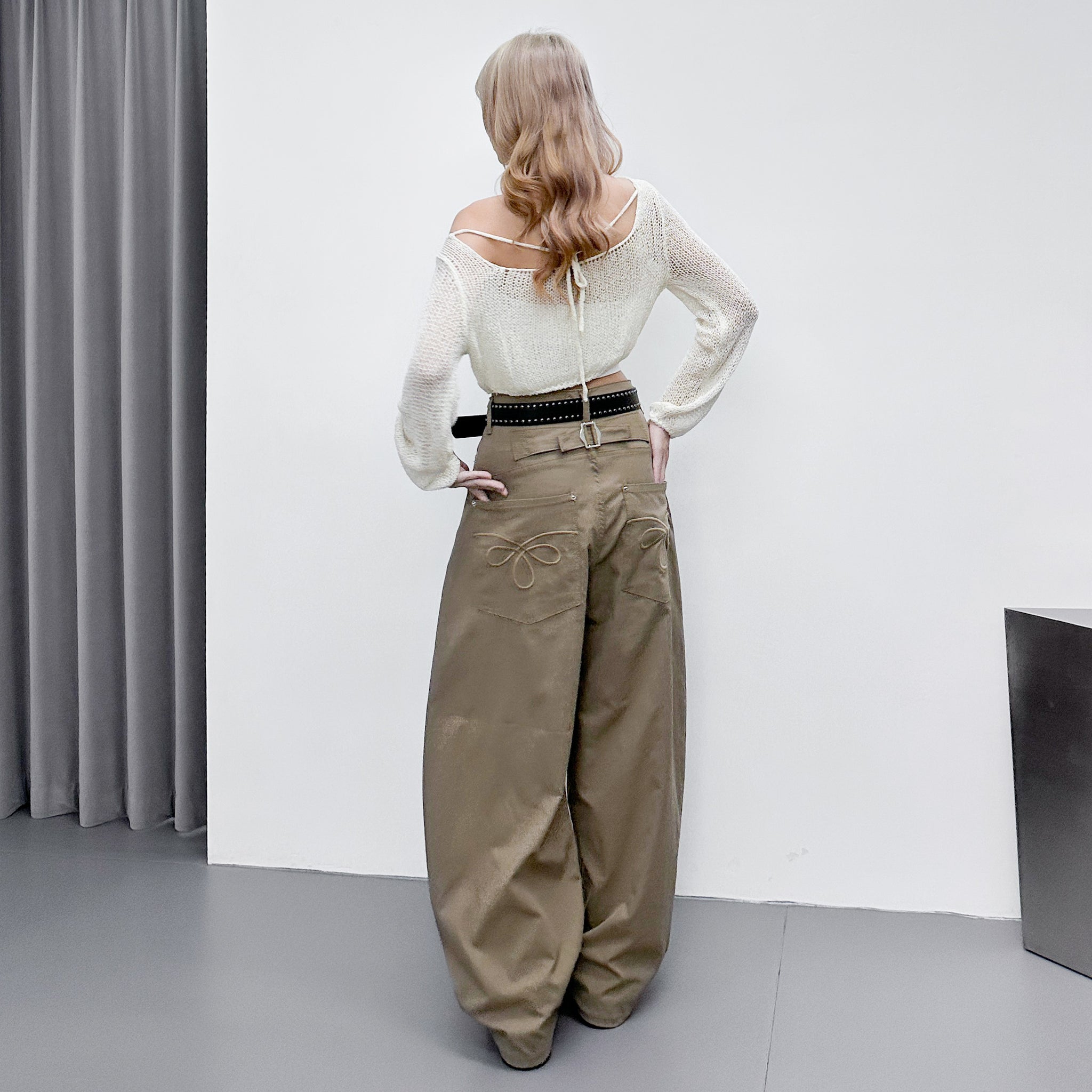 [可調節腰圍] BEST尼龍混棉! 超輕薄SCIMITAR PANTS/ 2色