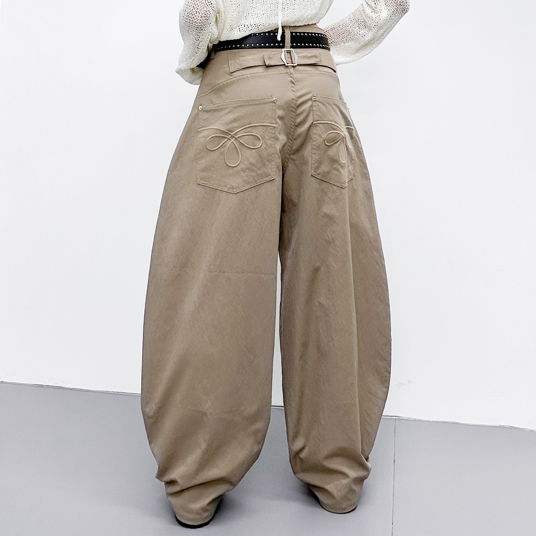 [可調節腰圍] BEST尼龍混棉! 超輕薄SCIMITAR PANTS/ 2色