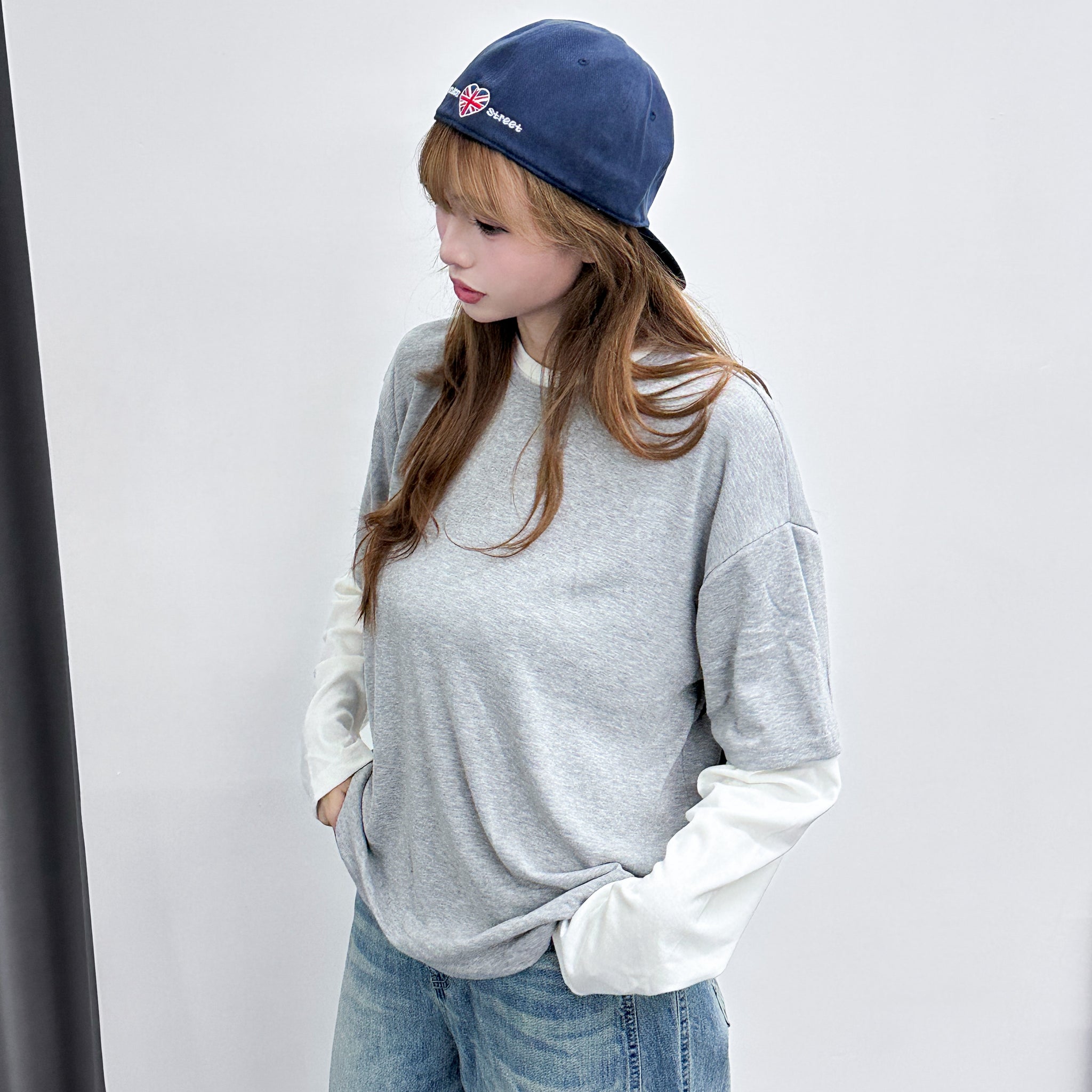 I LOVE LONDON FLAT BRIM CAP/ 2色