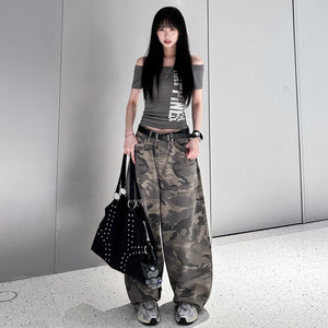 DOECHII EXTRA WIDE CAMOUFLAGE PANTS/ 1色