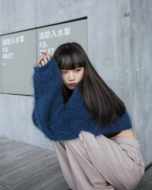-Hello Spring-任何style都OKの松針絨無鈕外套/ 3色