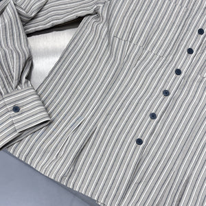 [一衫兩穿] 2WAY STRIPED SHIRT/ 2色