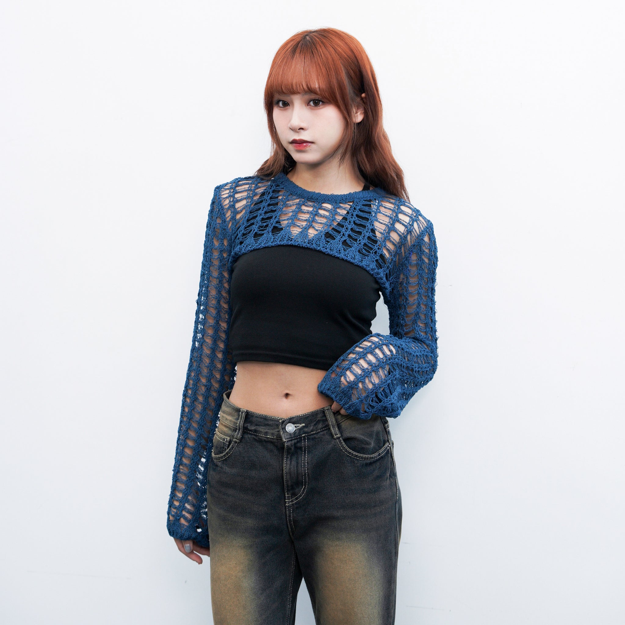 Halter Neck Sleeveless/ 2色