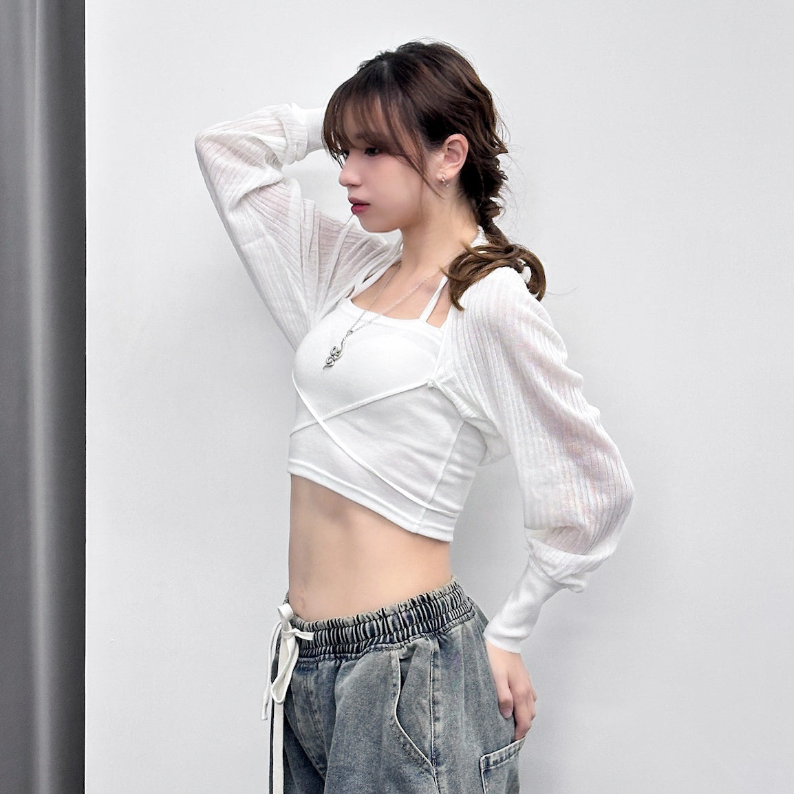 [SUMMER防曬必備] BOLERO CARDIGAN/ 2色