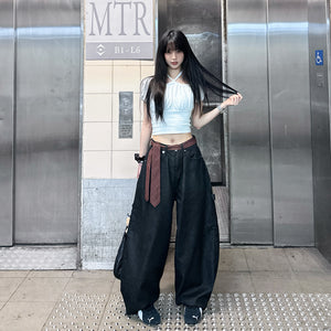 [BEST] STUDDED LEOPARD HOLY CROSS SCIMITAR PANTS/ 1色