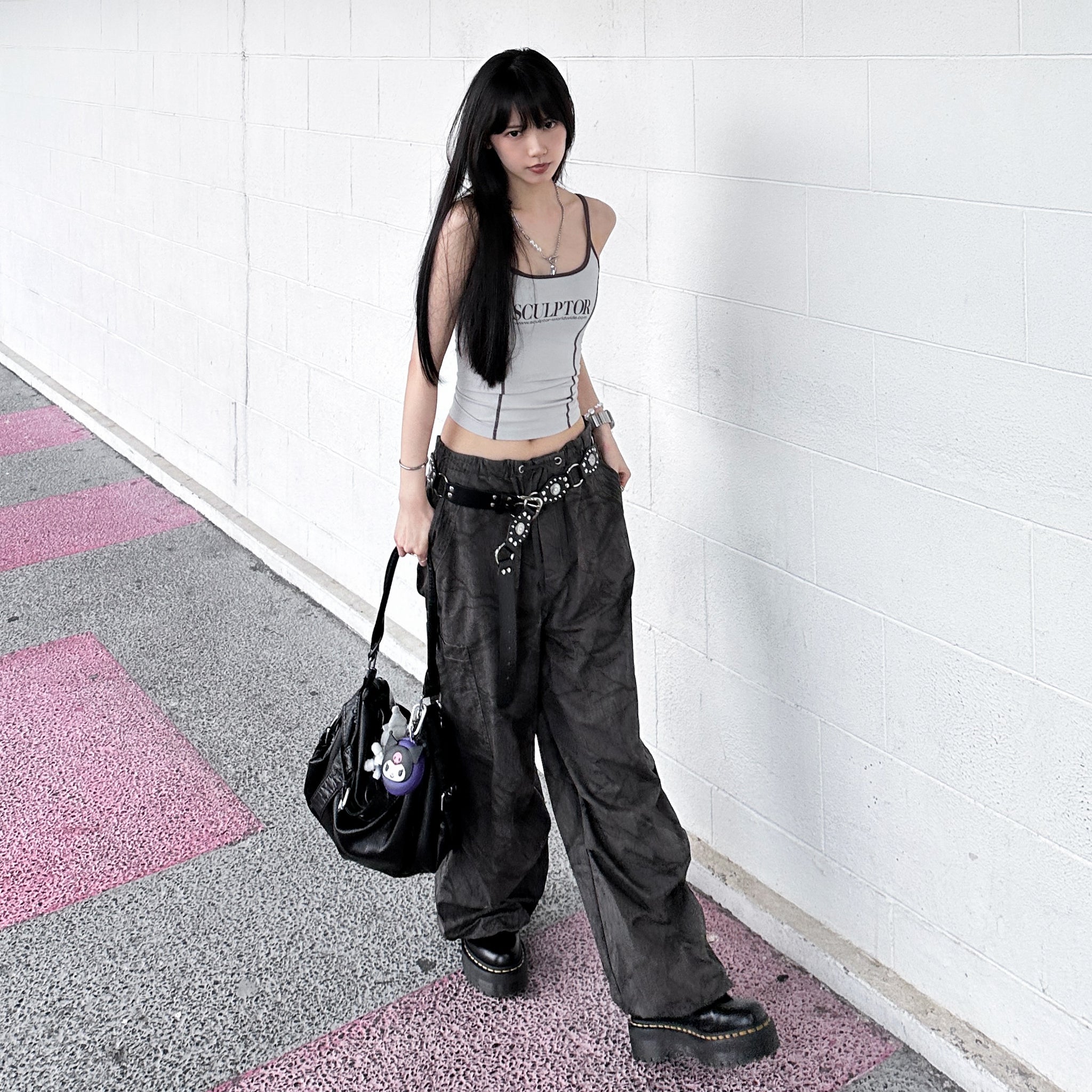MAPLE LEAF CARGO PANTS/ 1色