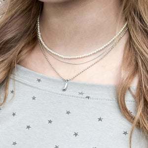 [SET] PEARL NECKLACE SET/ 1色