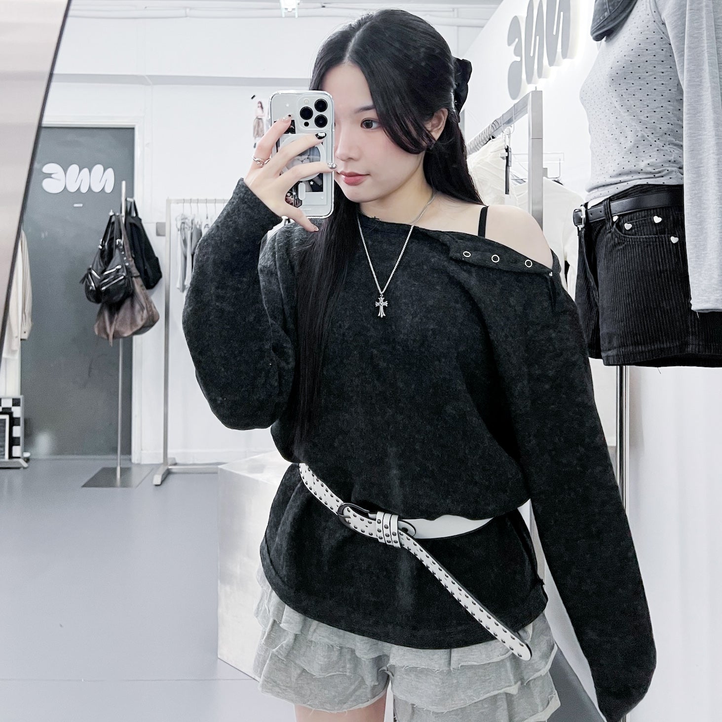 [醫療鋼] HOLY CROSS NECKLACE/ 1色