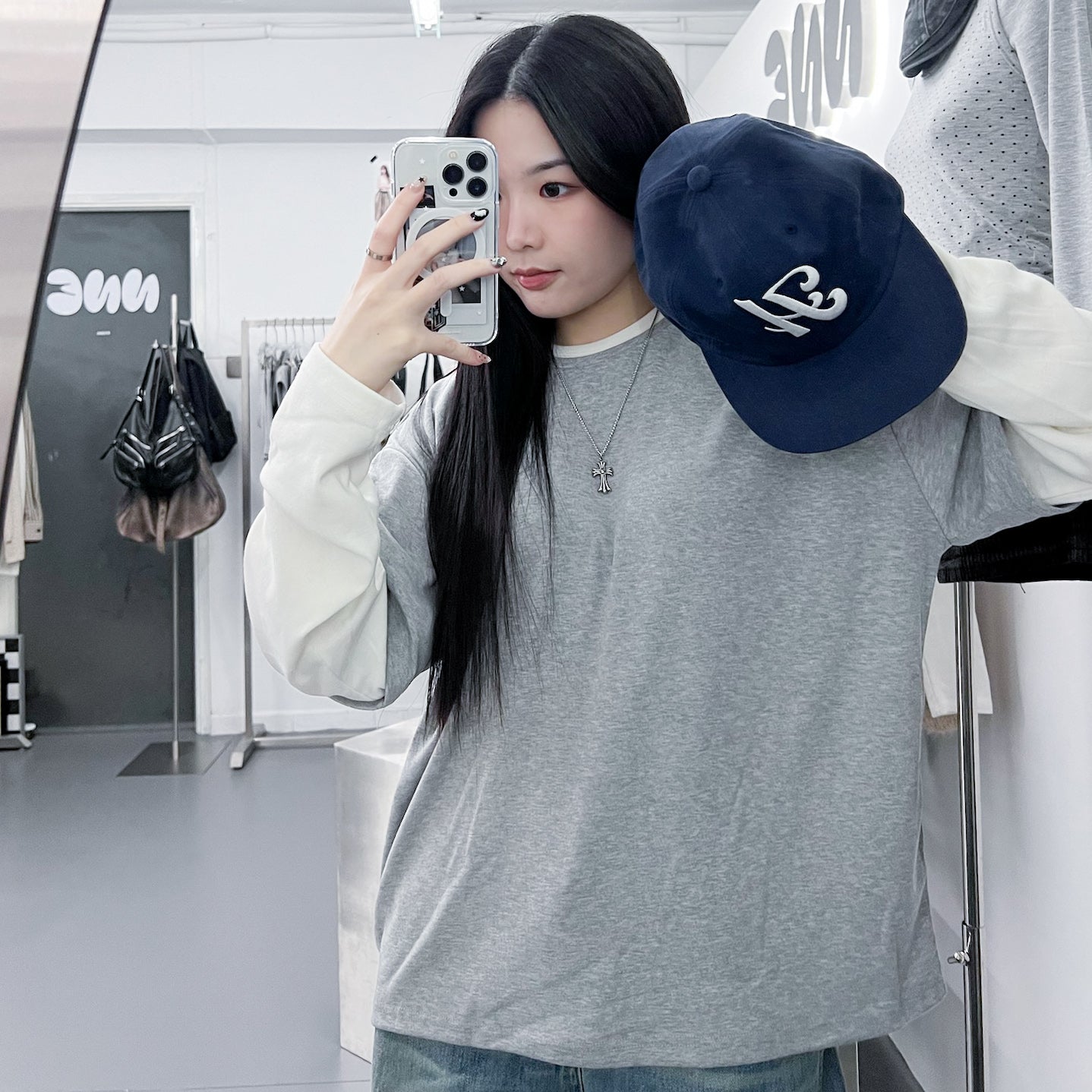 I LOVE LONDON FLAT BRIM CAP/ 2色