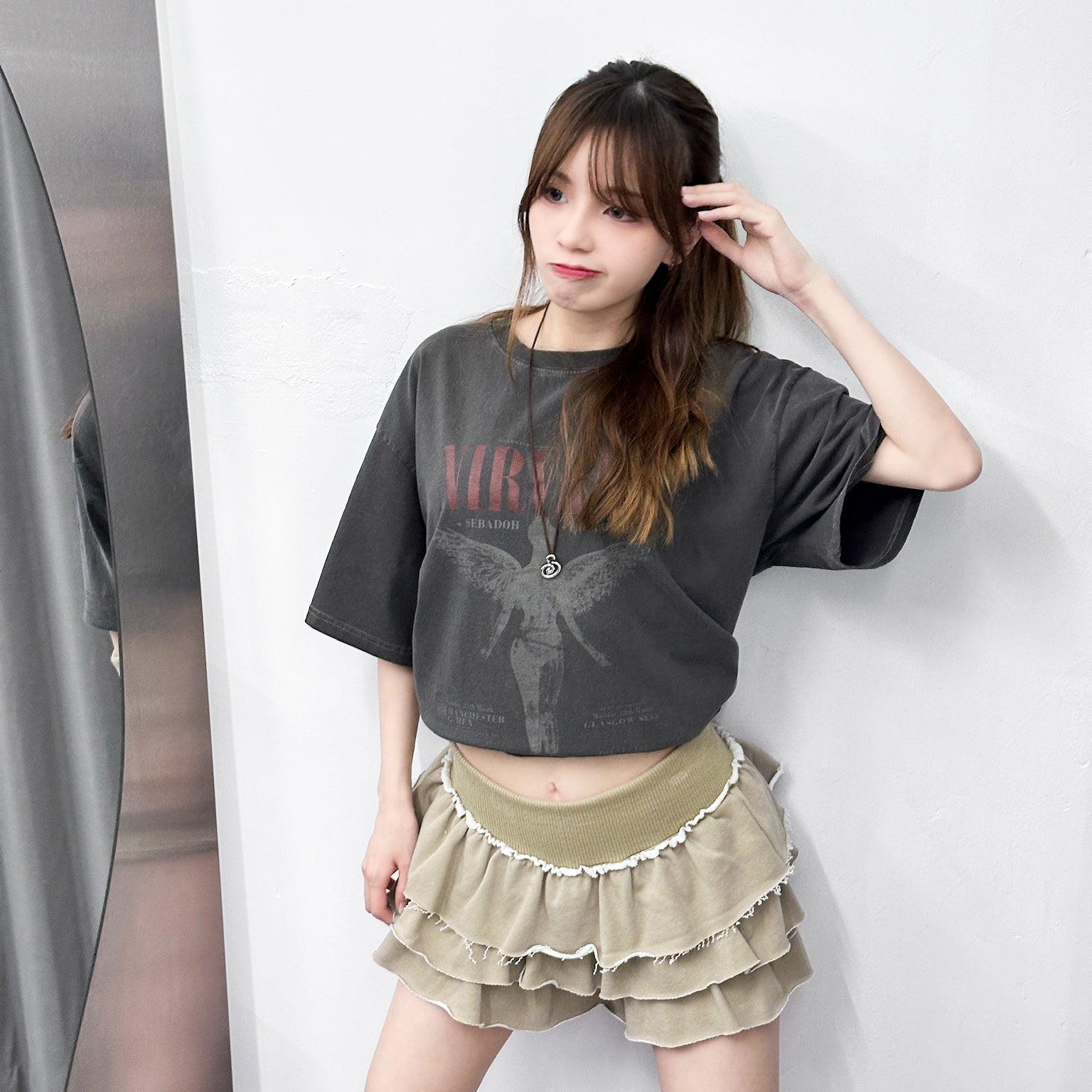 [UNISEX] NIRVANA OVERSIZE TEE/ 1色