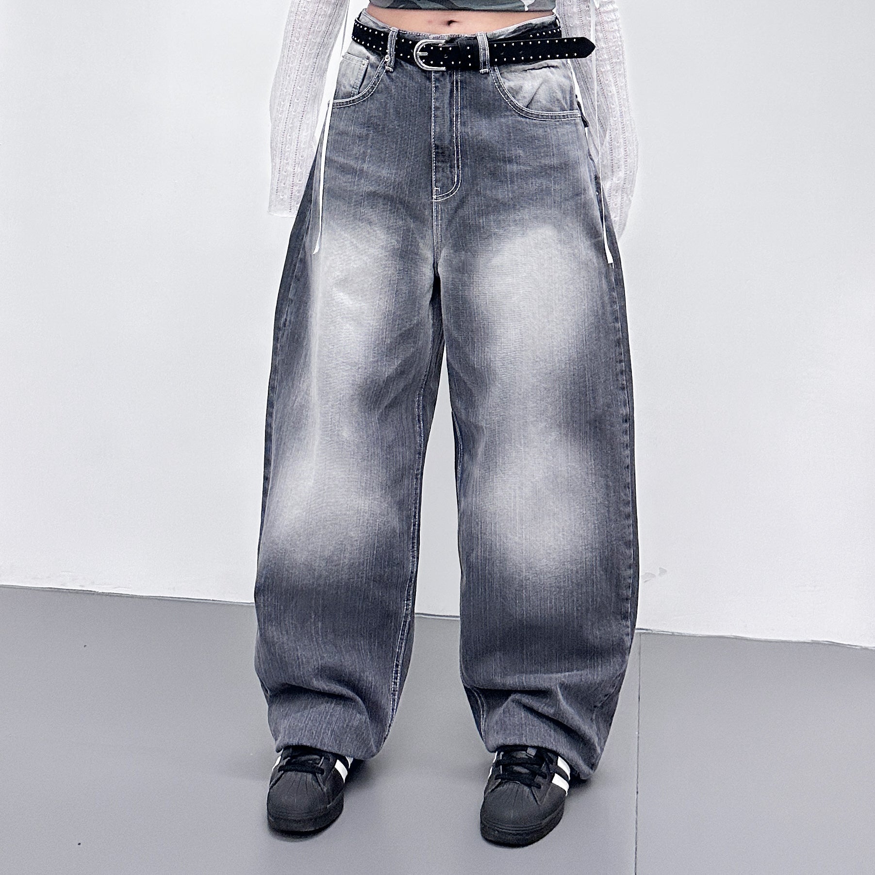 ELVA BACK POCKET DENIM PANTS/ 1色