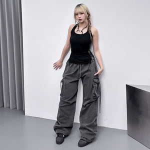 XOXO HALTER SLEEVELESS TOP/ 2色