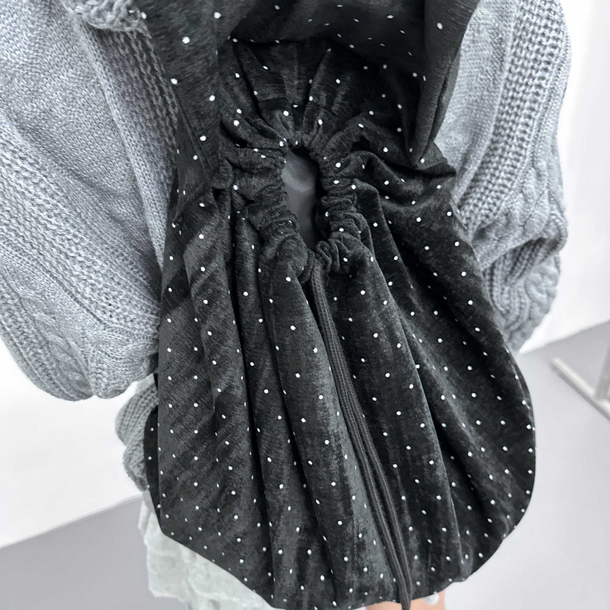 BLACK VELVET DOT DOT BACKPACK/ 1色