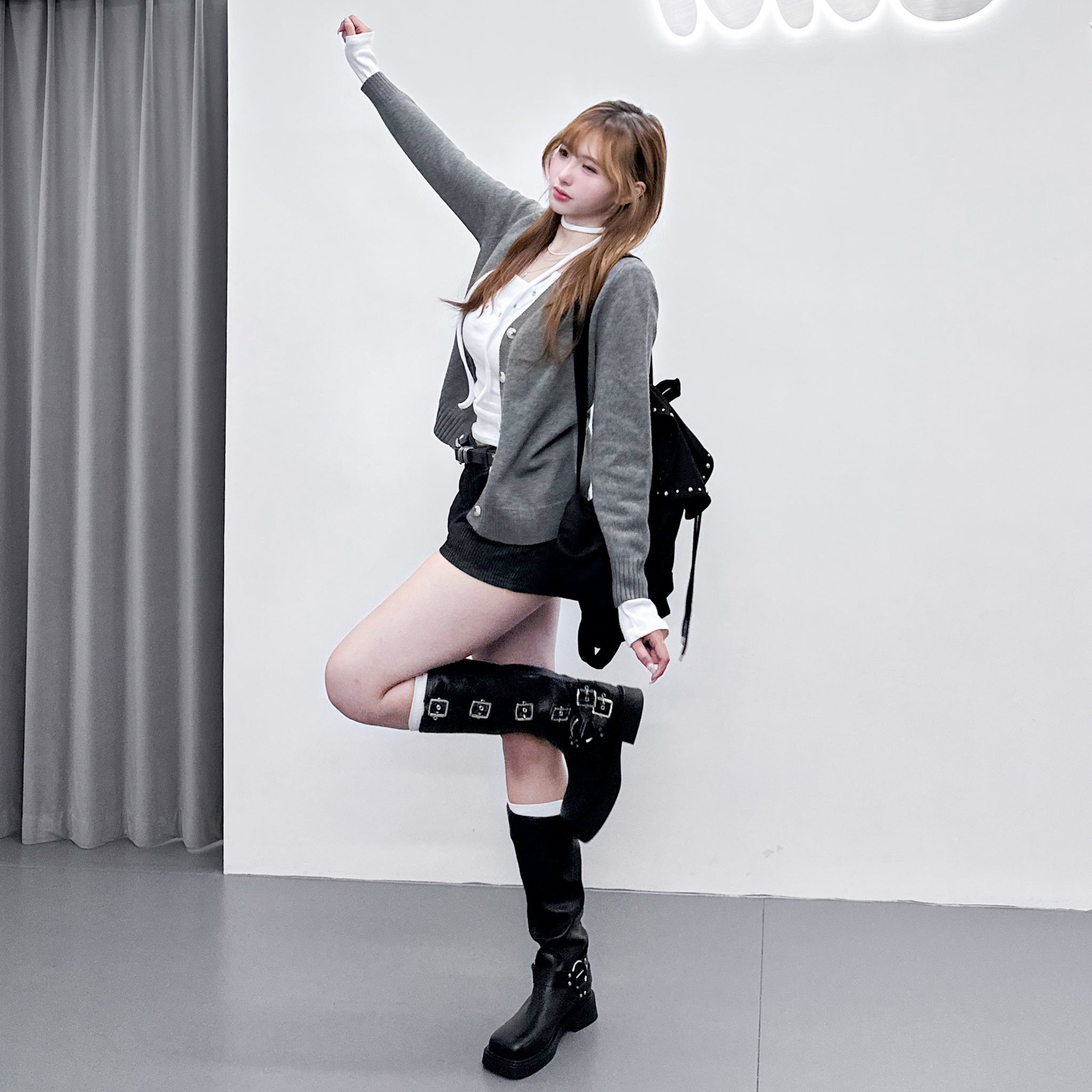 [BEST] 365DAYS高質軟底舒適度滿分BUCKLE LEATHER BOOTS/ 1色