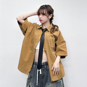 [UNISEX] 自動式LEATHER TIE