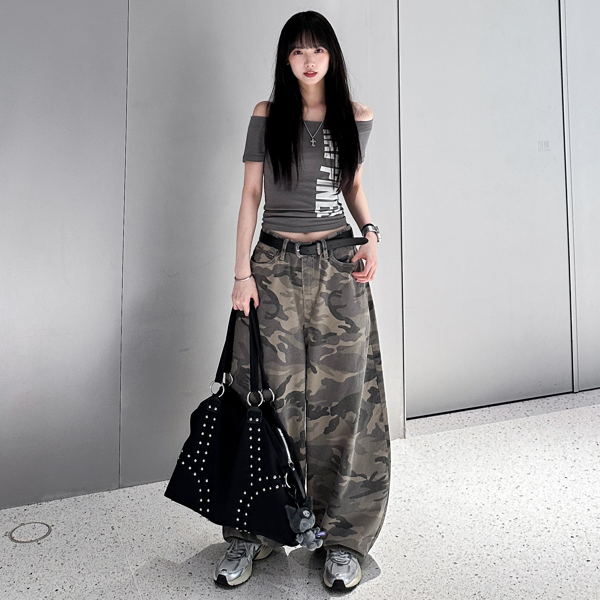 DOECHII EXTRA WIDE CAMOUFLAGE PANTS/ 1色