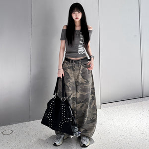 DOECHII EXTRA WIDE CAMOUFLAGE PANTS/ 1色